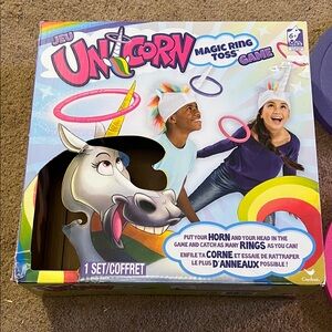 Unicorn Magic Ring Toss Game - Vibrant Play for Kids